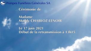 Embedded thumbnail for Maddy CHABLOZ-LENOIR > Galerie > Video or Image